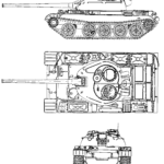 T-54 blueprint