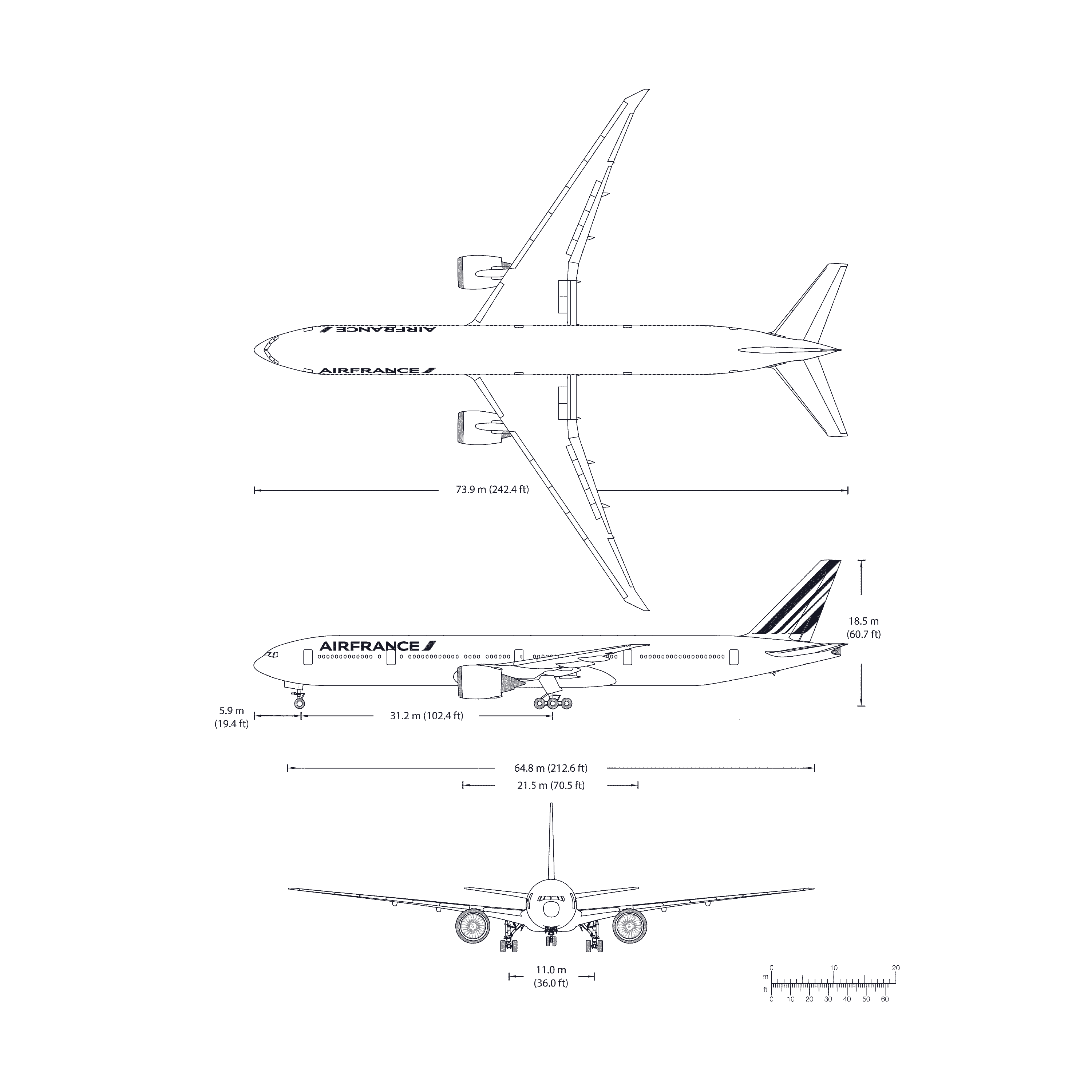 Boeing 777 Blueprint