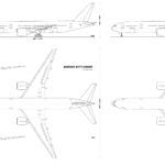 Boeing 777 blueprint