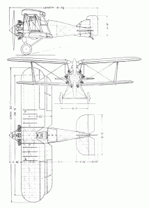 Gloster Gamecock blueprint