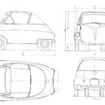 BMW Isetta blueprint