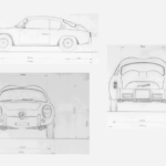 Fiat-Abarth 750 GT Double Bubble Zagato blueprint