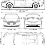 Mazda2 blueprint