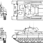 Crusader tank blueprint