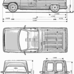 Renault Express blueprint