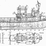 Firefighting Tugboat blueprint