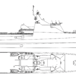 Project 22160 patrol ship blueprint