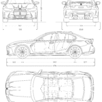 BMW M3 Competition blueprint