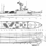 La Combattante III-class fast attack craft blueprint
