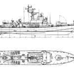 Missile boat project 151 blueprint
