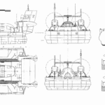 Russian Navy Hovercraft blueprint