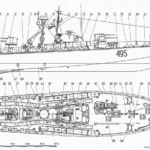 Torpedo boat Project 183 blueprint