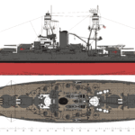 USS Nevada (BB-36) blueprint