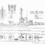 Haijiu-class submarine chaser blueprint