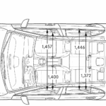 Mercedes-Benz A-Class Hatchback blueprint