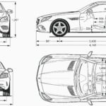 Mercedes-Benz SLC Final Edition blueprint