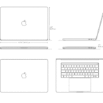 Macbook Pro blueprint