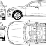 Mercedes-Benz GLC-Class blueprint