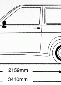 Reliant Robin blueprint