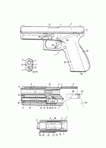 Glock 17 blueprint