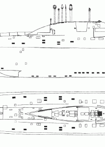 Akula-class submarine blueprint