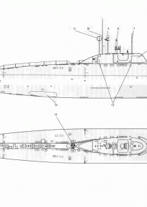 Alfa-class submarine blueprint