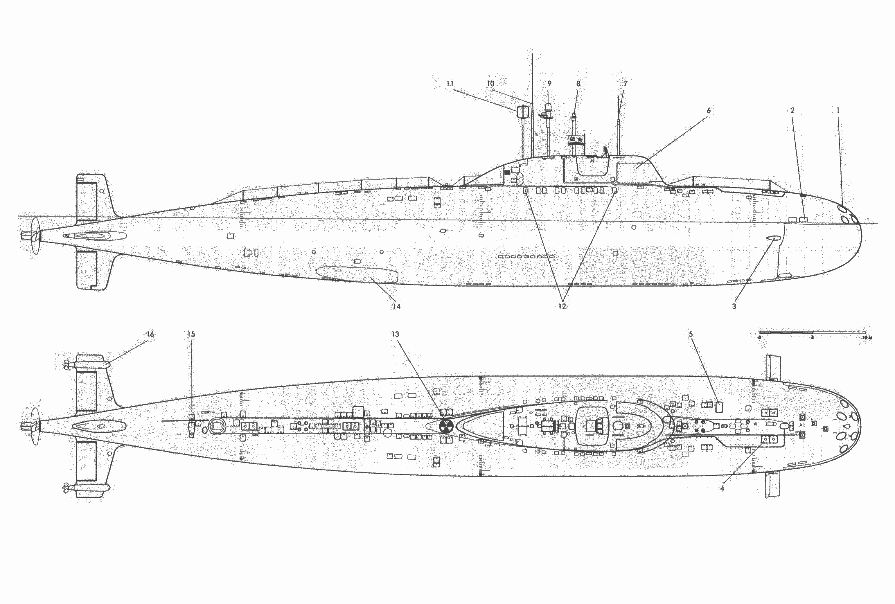 Alfa-class submarine blueprint