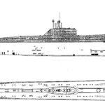 Charlie-class submarine blueprint