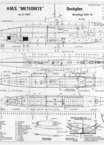 HMS Meteorite blueprint