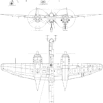 Heinkel He 219 blueprint