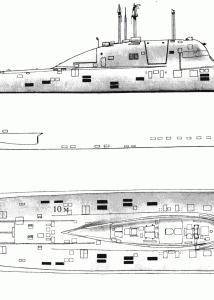 K-328 Leopard blueprint