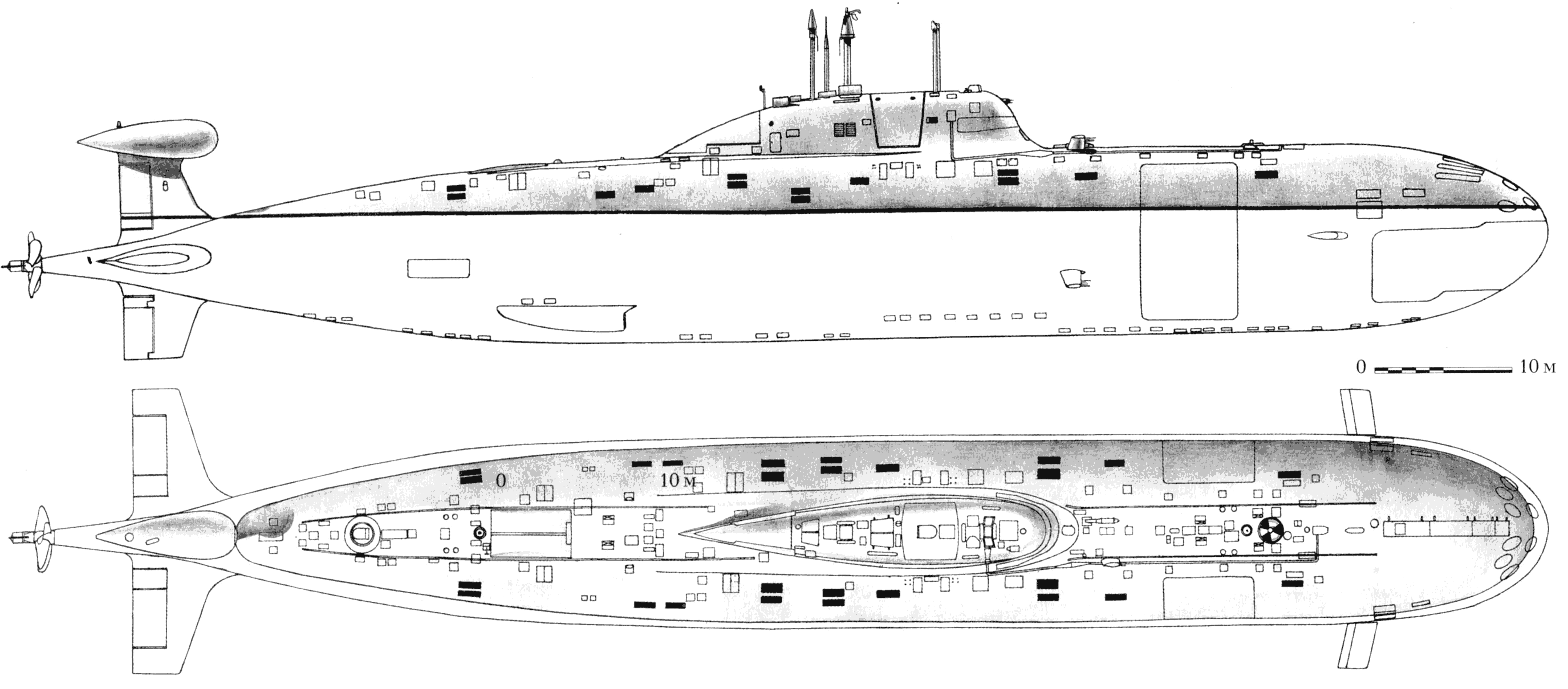 K-328 Leopard blueprint