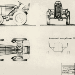 Porsche typ 312/313 tractor blueprint