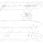 USS Sturgeon (SSN-637) blueprint