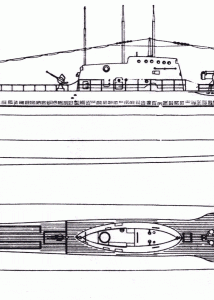 Wilk-class submarine blueprint