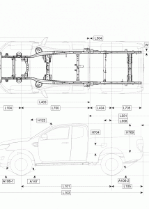 Ford Ranger blueprint