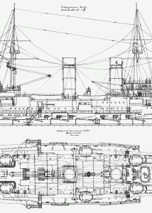 Borodino-class battleship blueprint