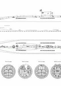 Bravo-class submarine blueprint