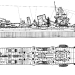 Furutaka-class cruiser blueprint