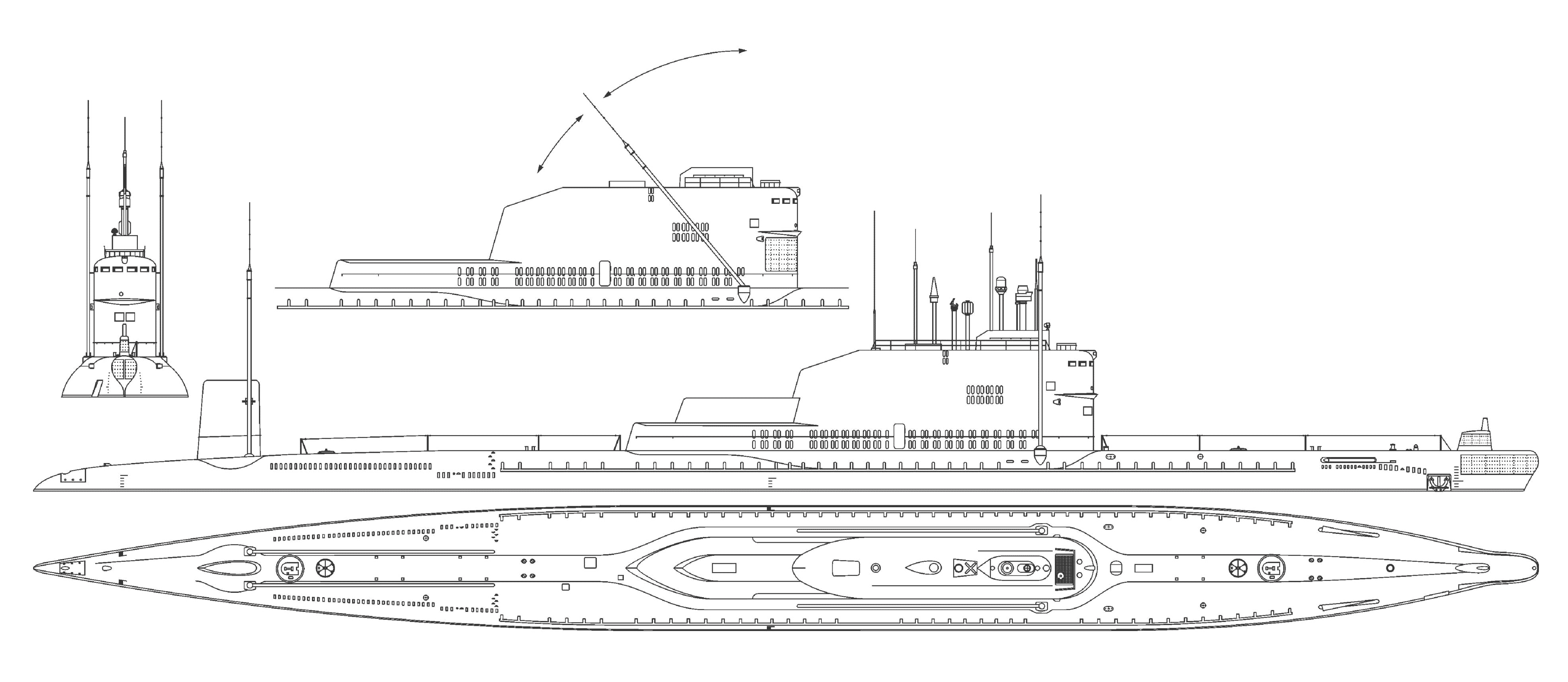 Golf-class submarine blueprint