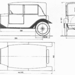 Tatra 11 blueprint