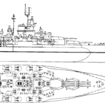 Tennessee-class battleship blueprint