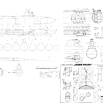 USS Casimir Pulaski blueprint