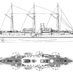 USS Yorktown (PG-1) blueprint