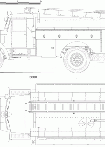 MAZ AC-30 blueprint