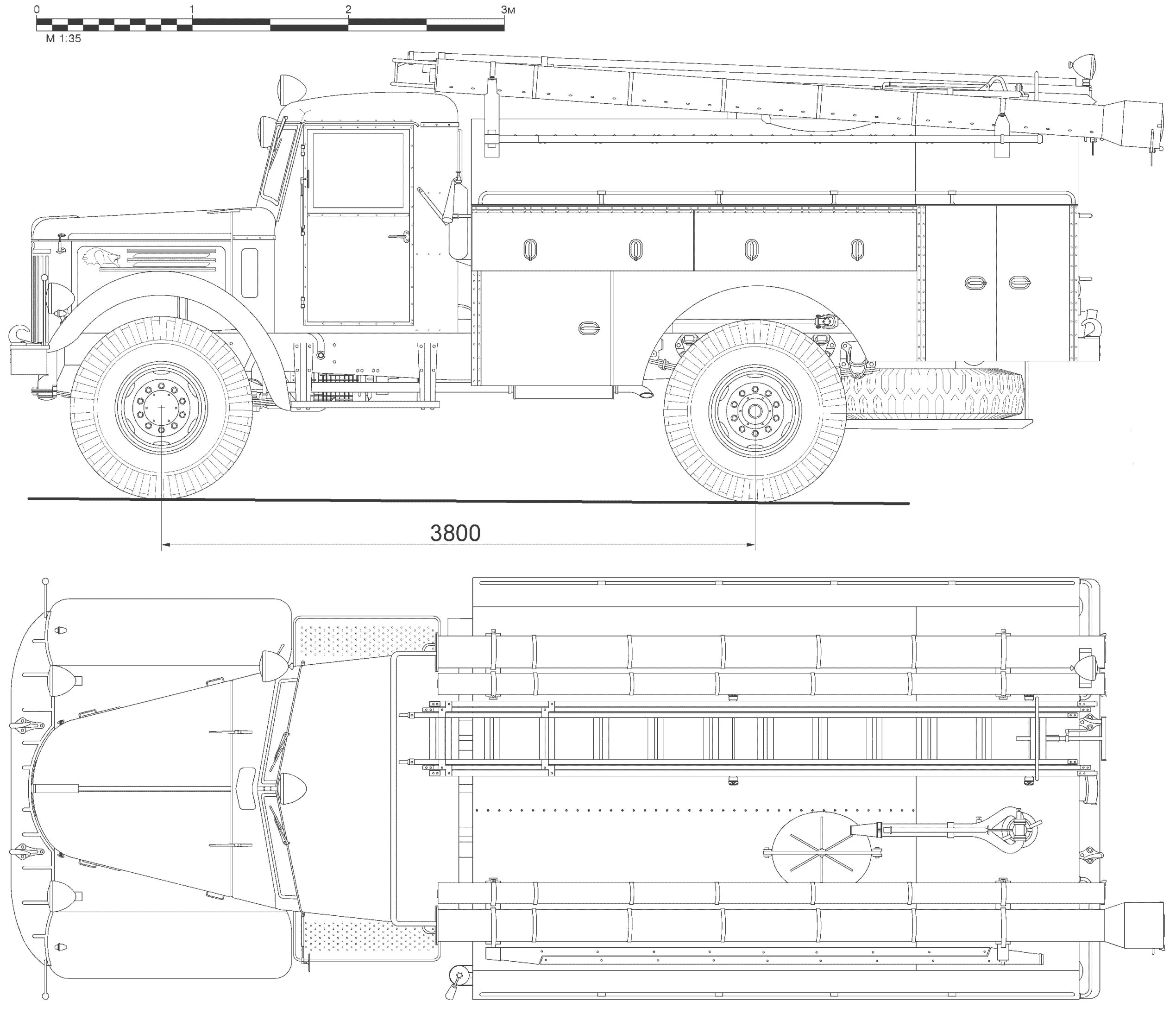 MAZ AC-30 blueprint
