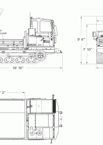 Terramac RT6 Tracked Carrier blueprint