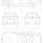 BMW iX blueprint