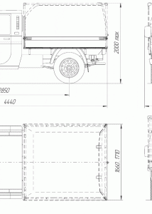 Lada VIS 23460 blueprint