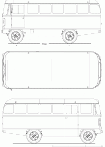 LAZ-51A blueprint